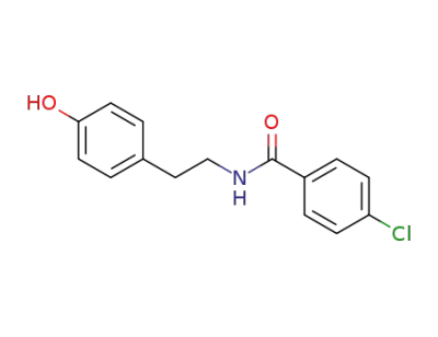 4-chloro-N-(4-hydroxyphenethyl)benzamide