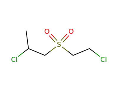 (2-chloro-ethyl)-(2-chloro-propyl)-sulfone